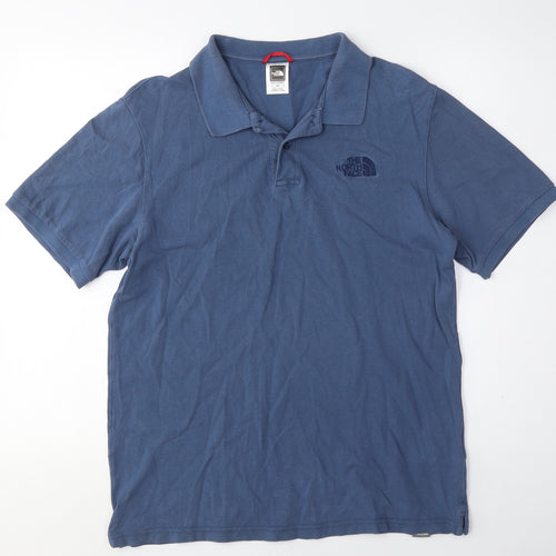 The North Face Men's Blue Polo Shirt, Size S, Casual