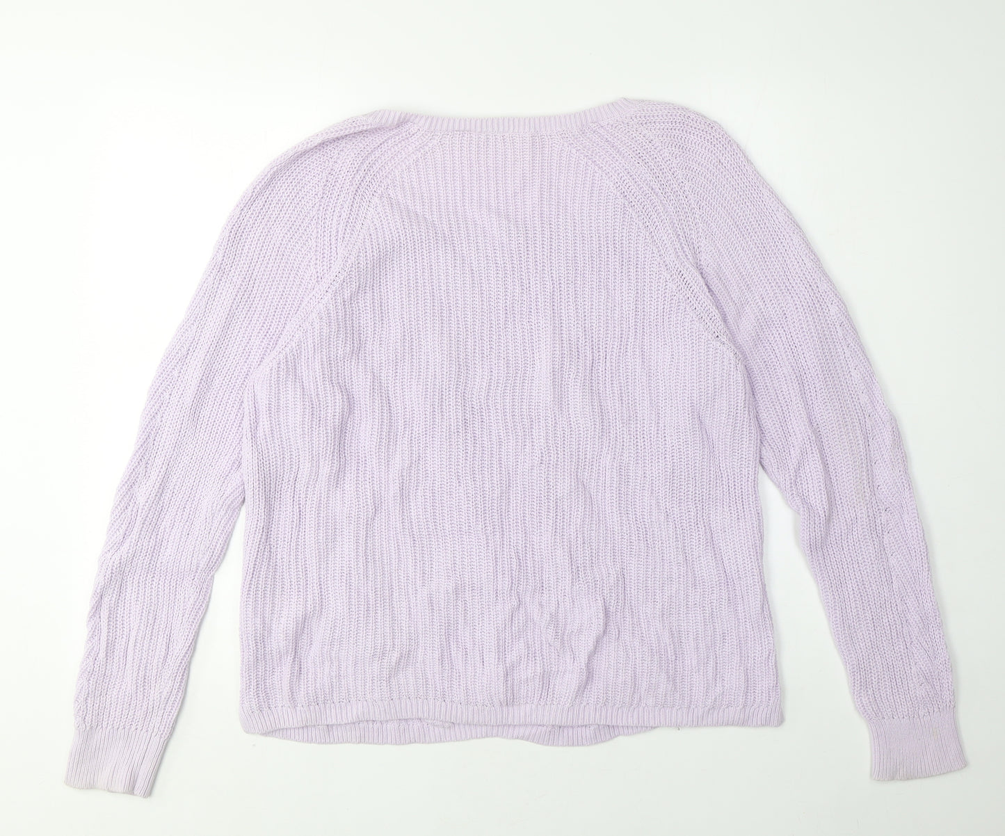 GAP Women's Purple M Pullover Knit Jumper