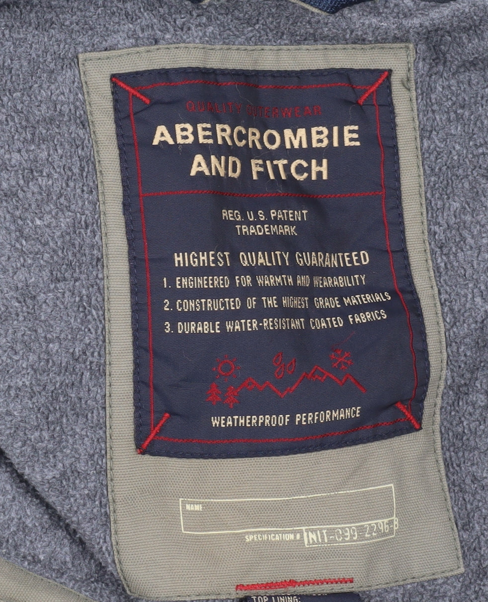 Abercrombie Men's Grey 3-in-1 Jacket, Size S