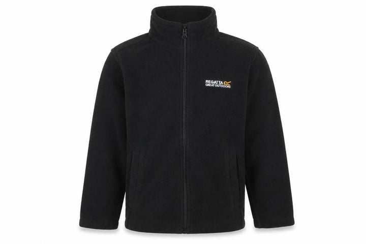 Regatta Boys Black Fleece Full Zip Sweatshirt 7-8 Years
