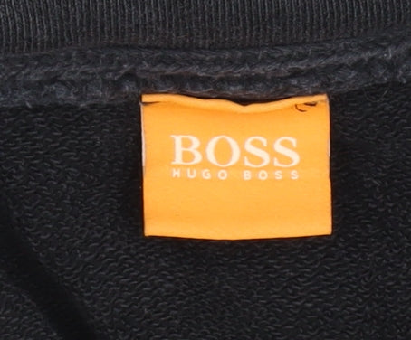 Hugo Boss Men's Black Full Zip Hoodie - Size M