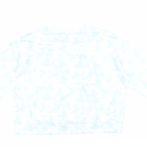 Disney Unisex Adults White Mickey Mouse Sweatshirt M