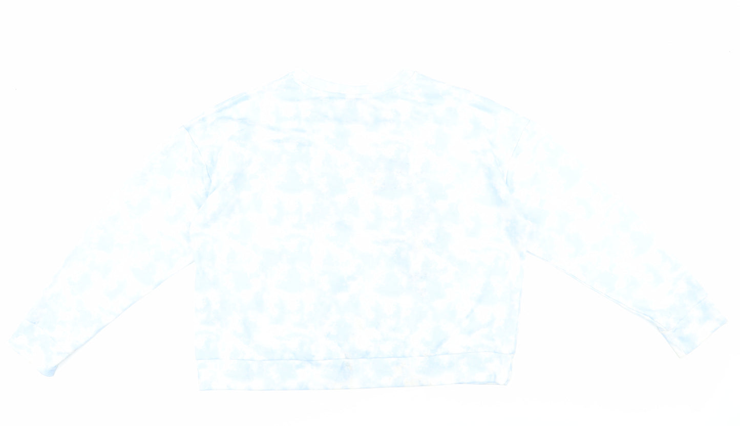 Disney Unisex Adults White Mickey Mouse Sweatshirt M