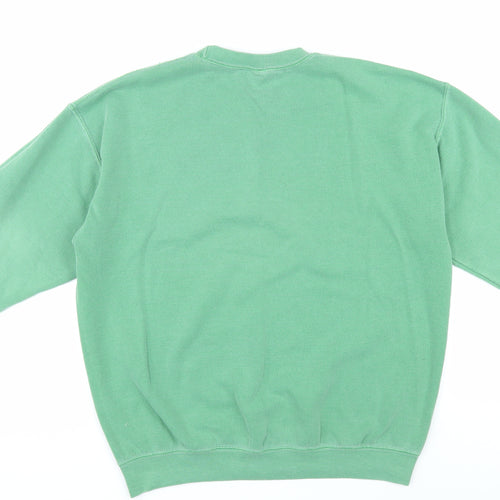 Urban Outfitters Men's Green Pullover Jumper - M