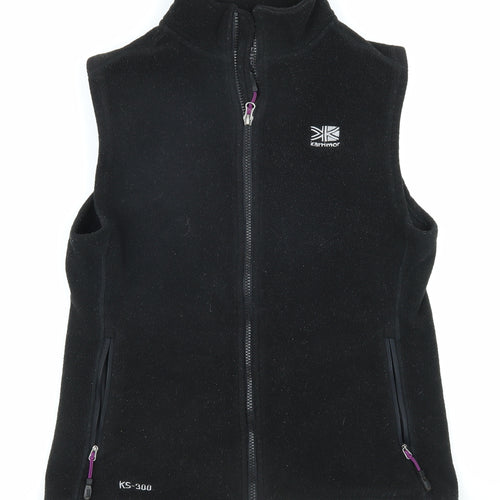 Karrimor Women's Black Vest Fleece Hoodie Size 10