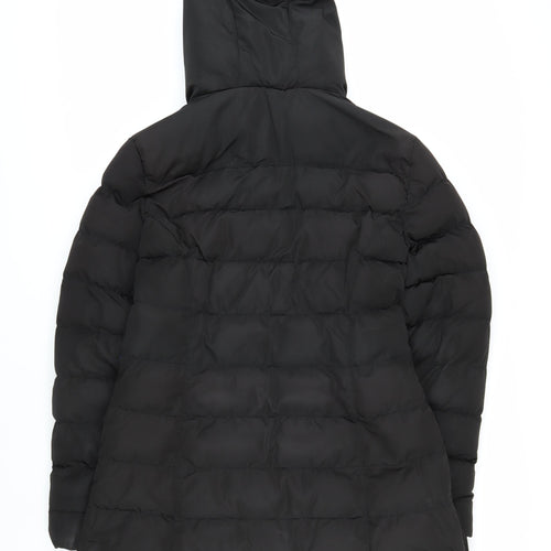 Golddigga Women's Black Puffer Jacket UK Size 14