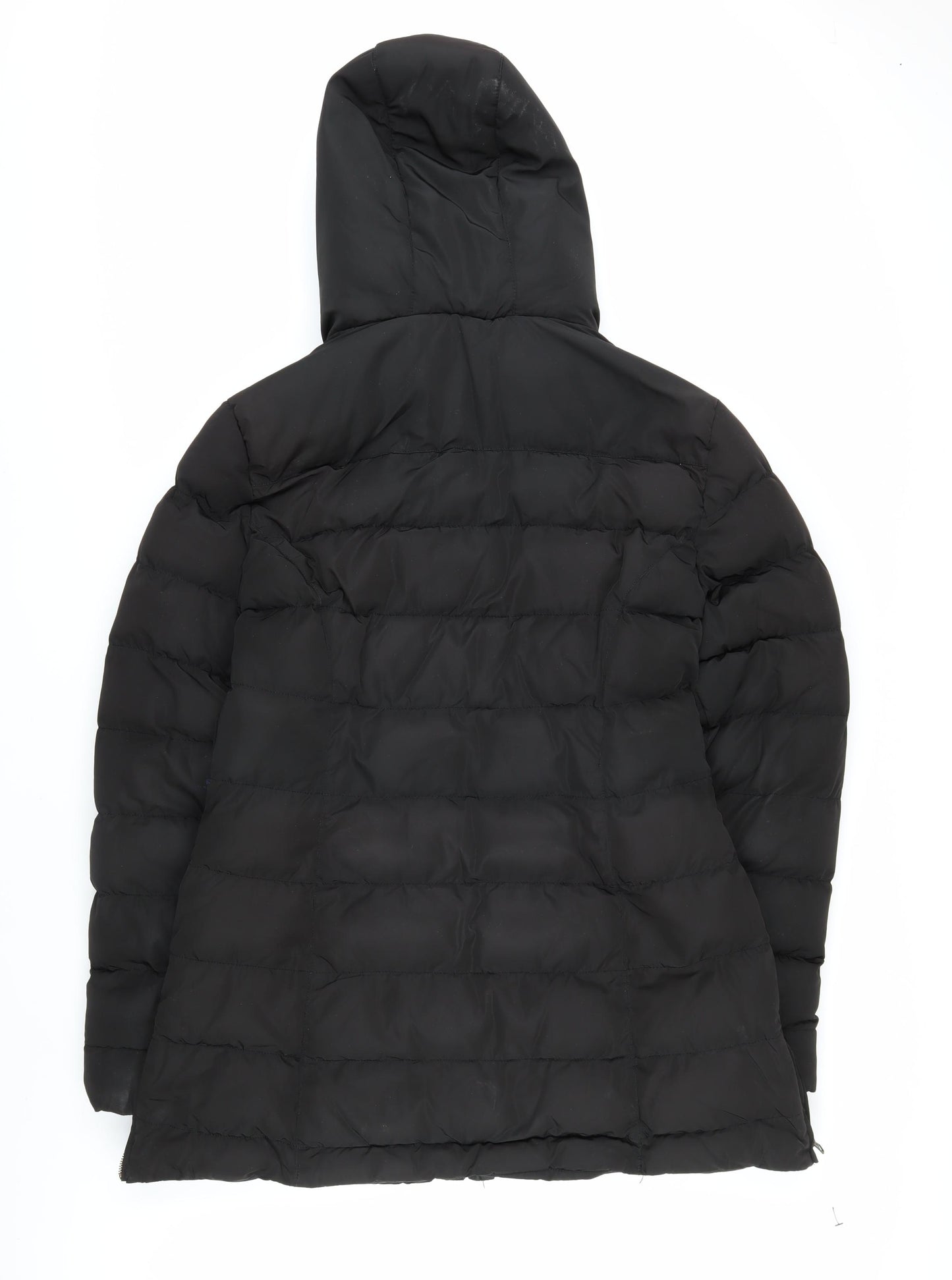 Golddigga Women's Black Puffer Jacket UK Size 14