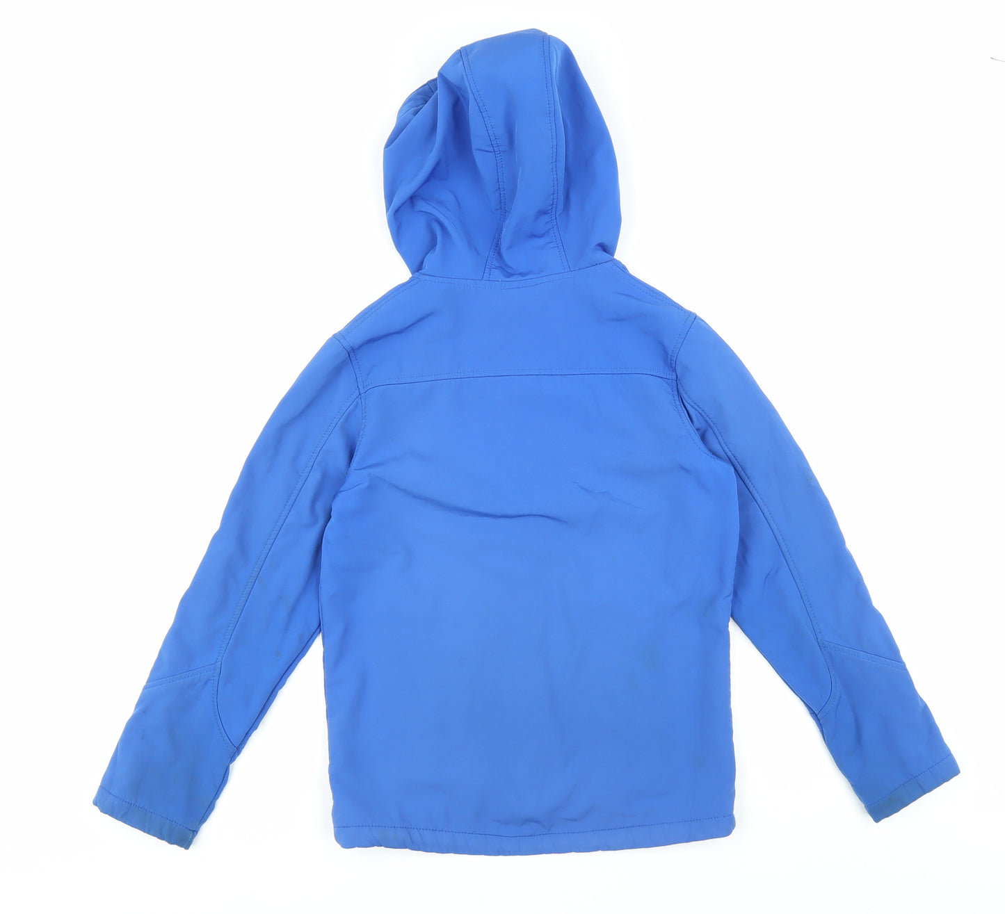 Mountain Warehouse Boys Blue Basic Jacket Hooded 9-10 Years