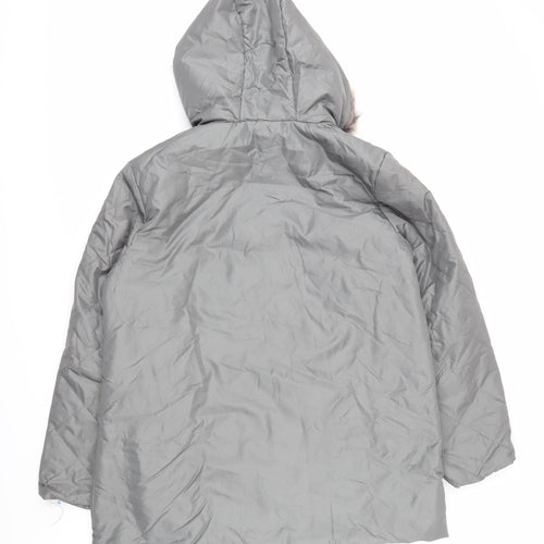 Anne De Lancay Women's Grey Puffer Jacket M