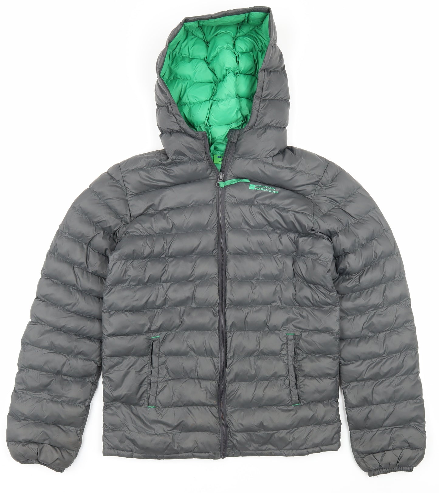 Mountain Warehouse Boys Grey Puffer Jacket 11-12 Years