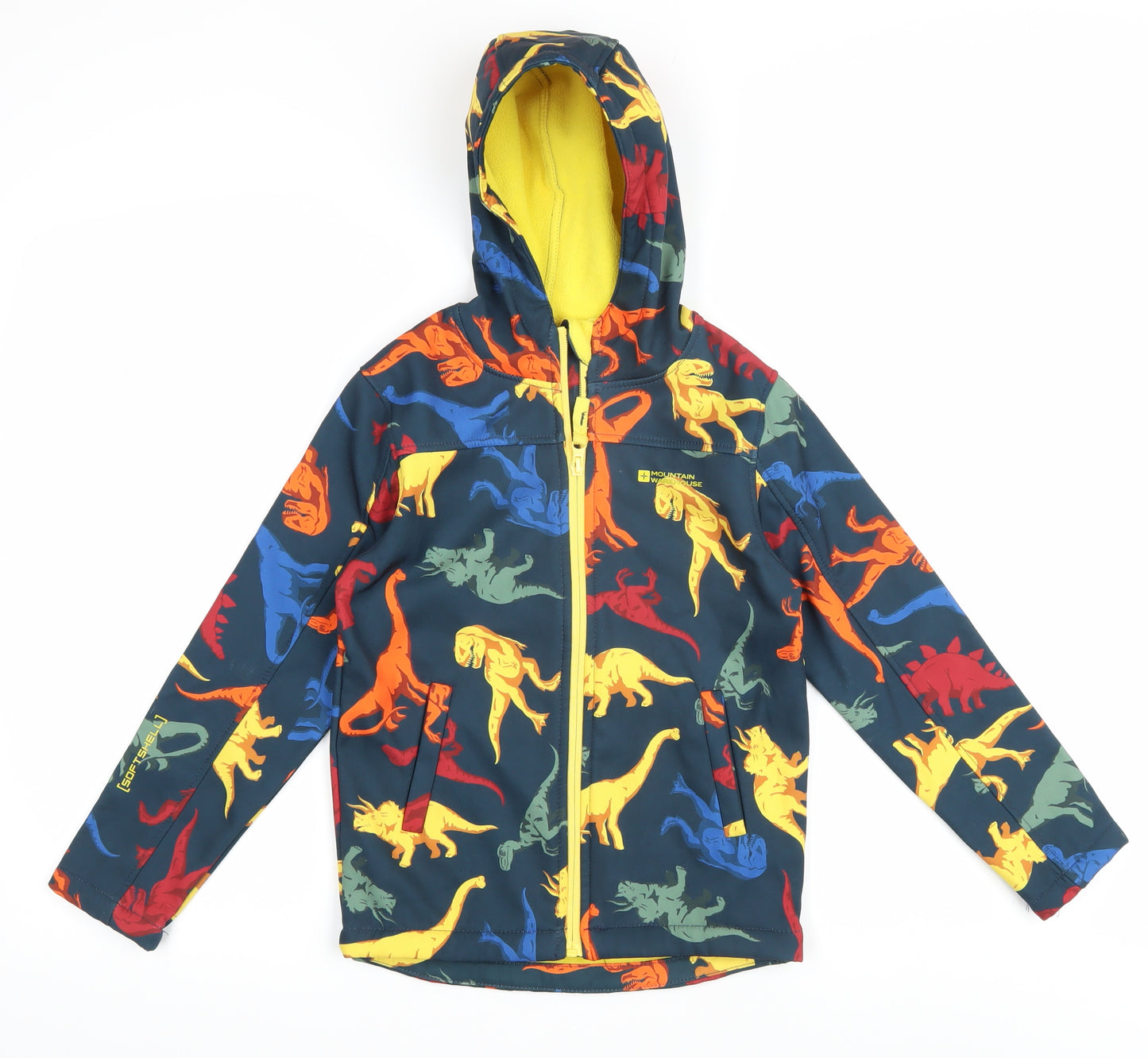 Mountain Warehouse Boys Dinosaur Jacket, Multicoloured, 7-8 Yrs
