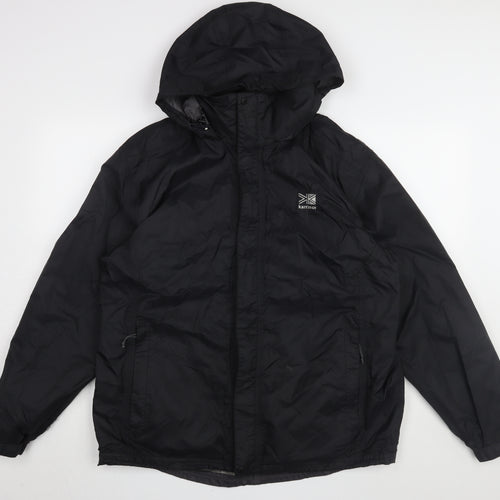 Karrimor Men's Black Windbreaker Jacket Size L