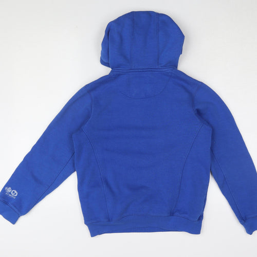 Haywire Boys Blue Hoodie Large Logo Graphic LB