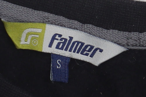 Falmer Black Unisex S Logo Pullover Sweatshirt Casual
