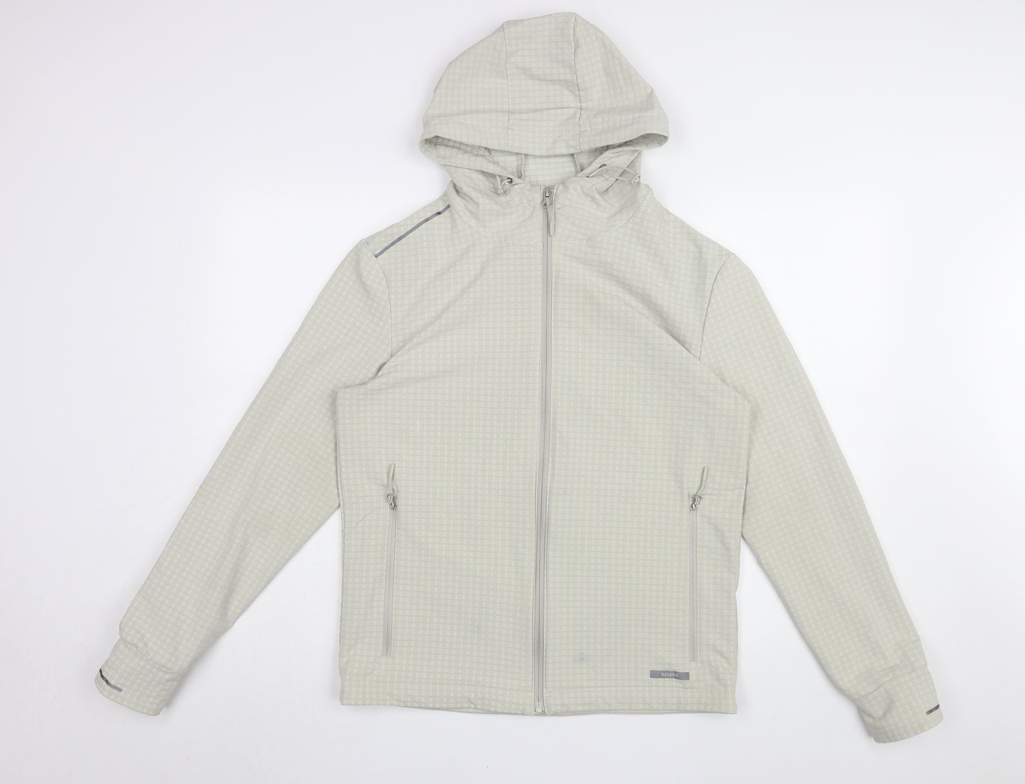 Decathlon Unisex Grey Windbreaker Jacket M Casual