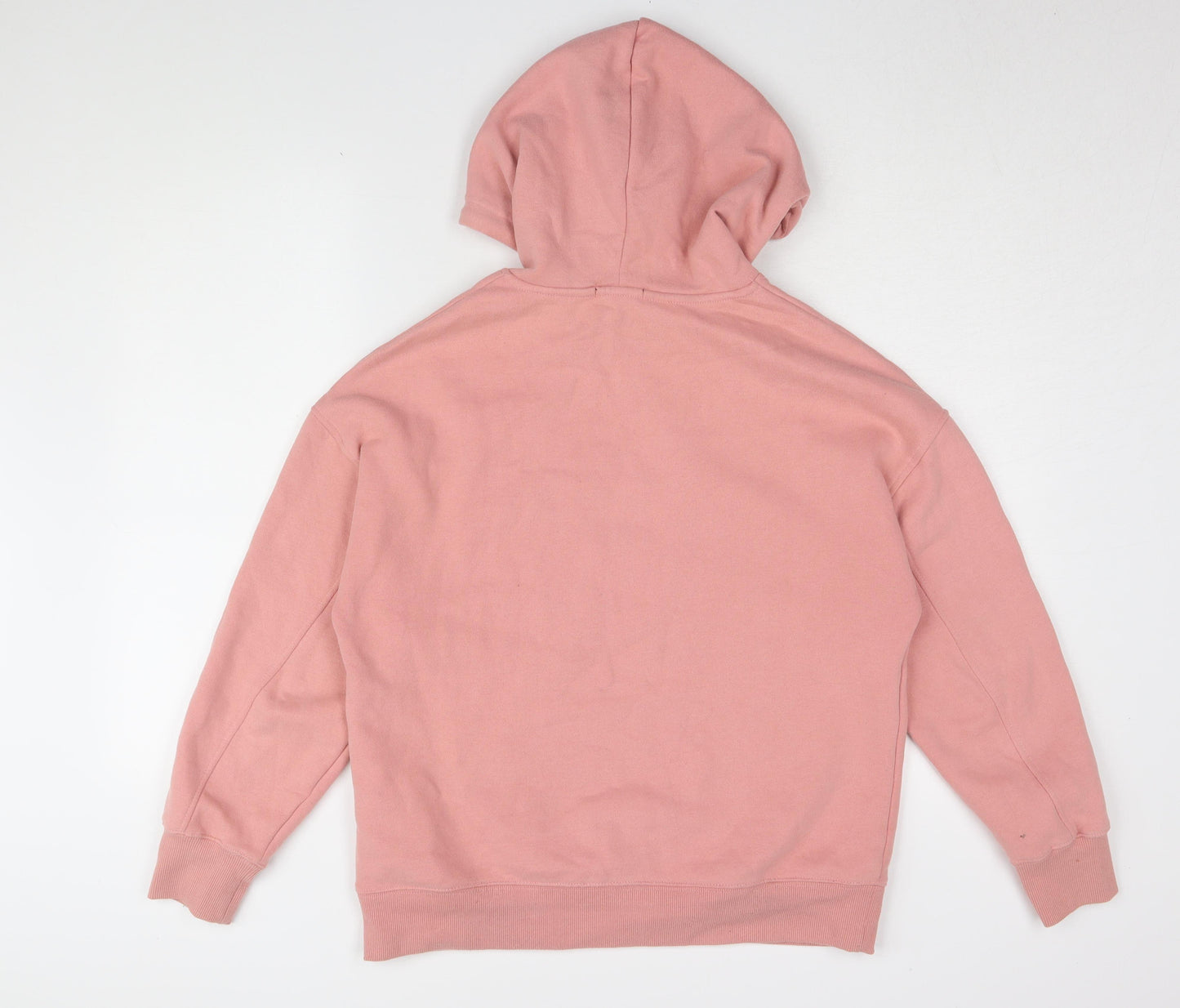 Amisu Women's Pink Pullover Hoodie, Size S, Casual