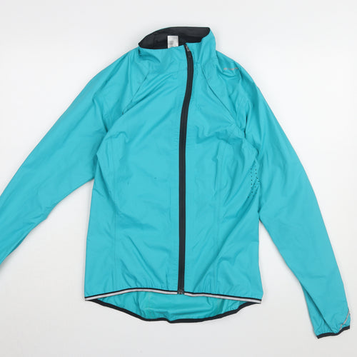 Decathlon Women's Blue Cycling Windbreaker Jacket Size 8