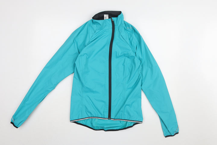 Decathlon Women's Blue Cycling Windbreaker Jacket Size 8