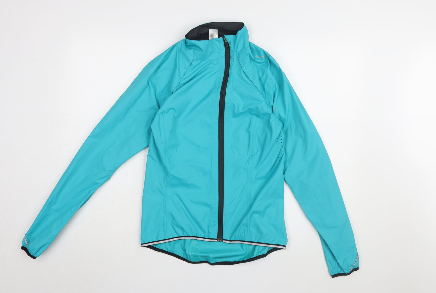 Decathlon Women's Blue Cycling Windbreaker Jacket Size 8