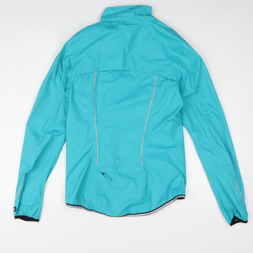 Decathlon Women's Blue Cycling Windbreaker Jacket Size 8