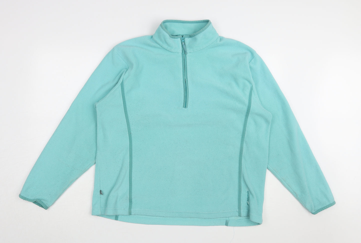Mountainlife Women's Blue Fleece Pullover Size 18
