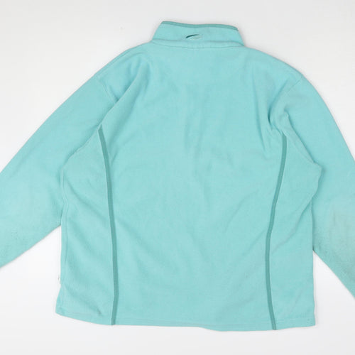 Mountainlife Women's Blue Fleece Pullover Size 18