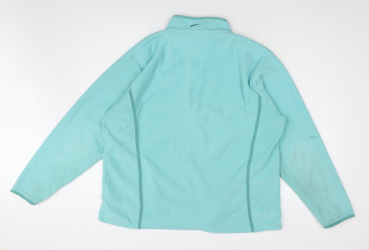 Mountainlife Women's Blue Fleece Pullover Size 18