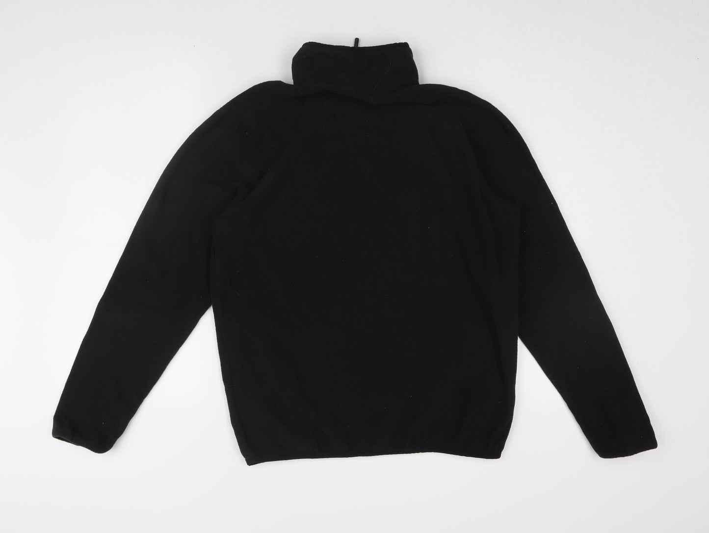 The North Face Men's Black Fleece 1/4 Zip Sweatshirt M