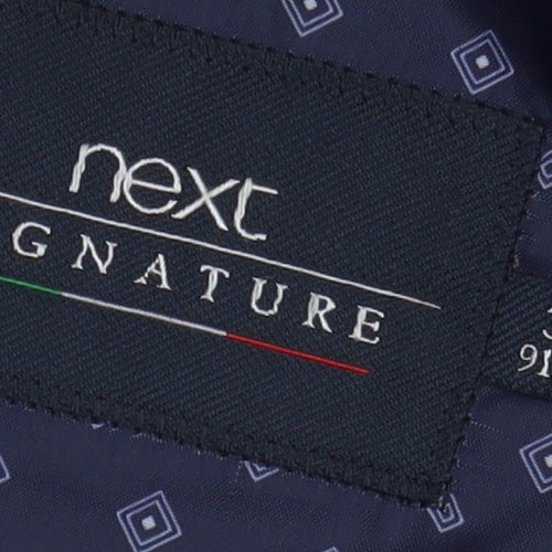 Next Men's Blue 36S Blazer Double-Vented