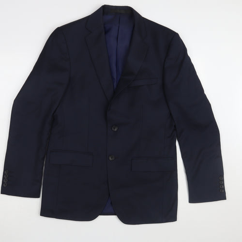 Marks & Spencer Men's Blue Blazer 36S Single-Breasted