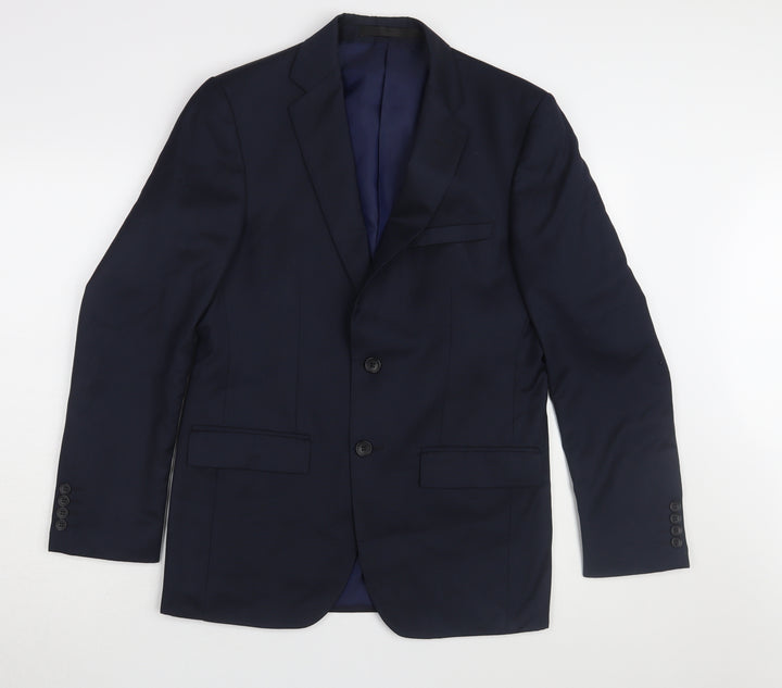 Marks & Spencer Men's Blue Blazer 36S Single-Breasted