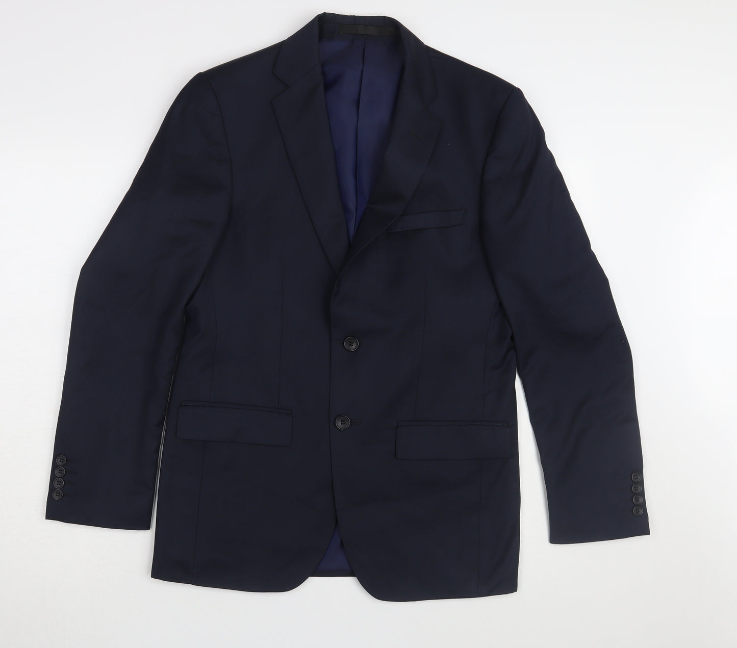 Marks & Spencer Men's Blue Blazer 36S Single-Breasted