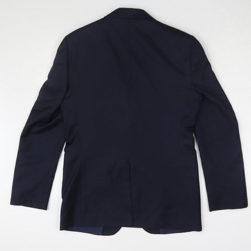 Marks & Spencer Men's Blue Blazer 36S Single-Breasted