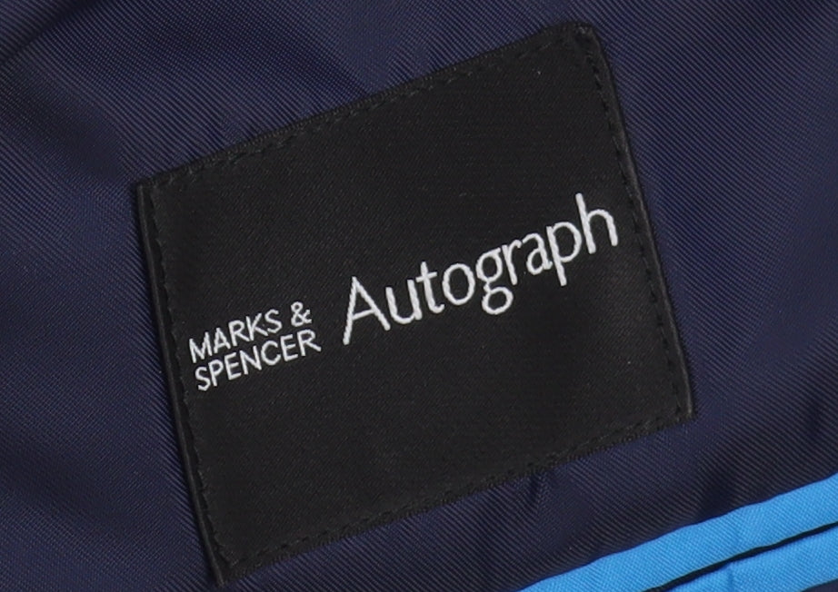 Marks & Spencer Men's Blue Blazer 36S Single-Breasted