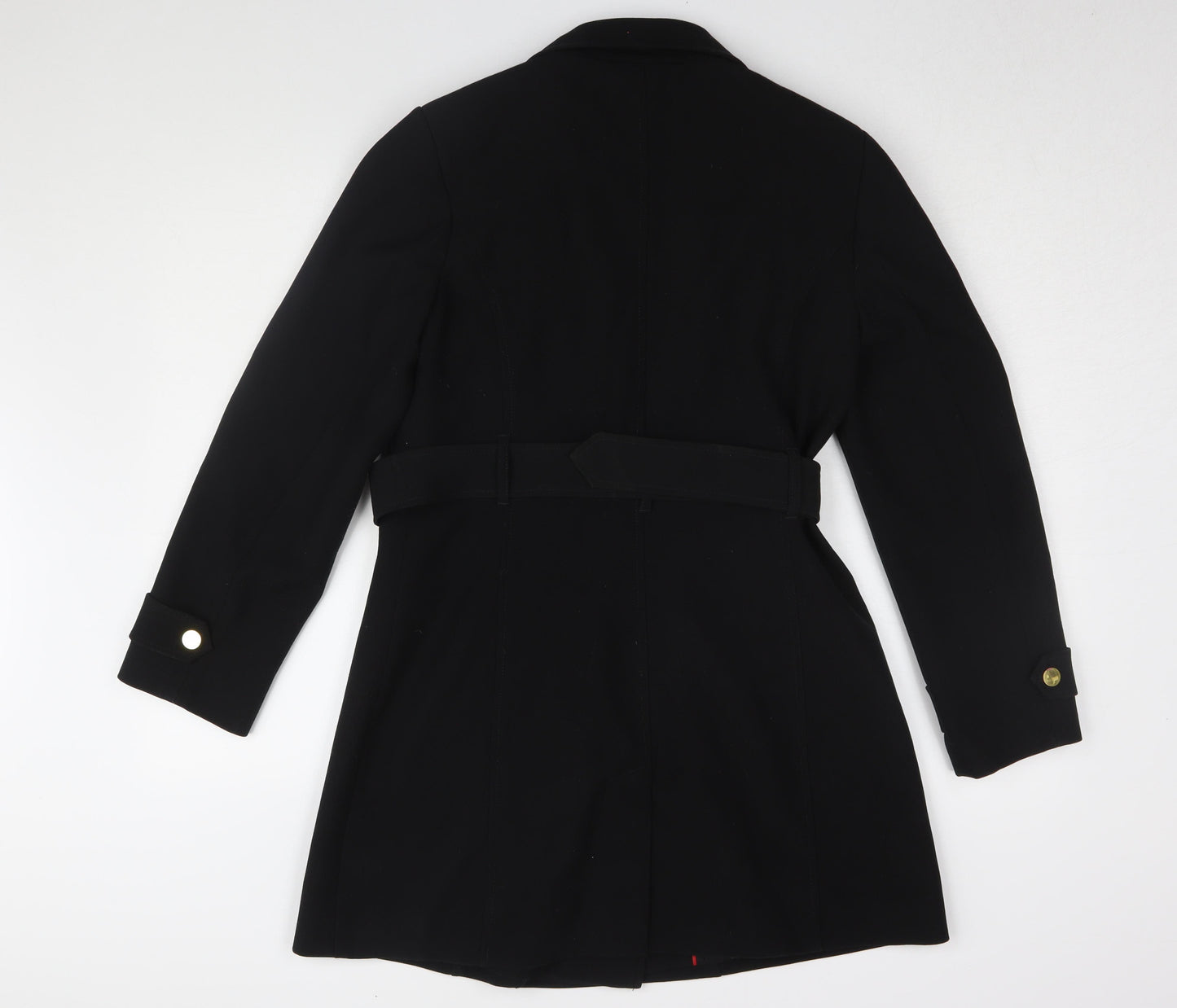 Marks and Spencer Black Trench Coat, Women, Size 12