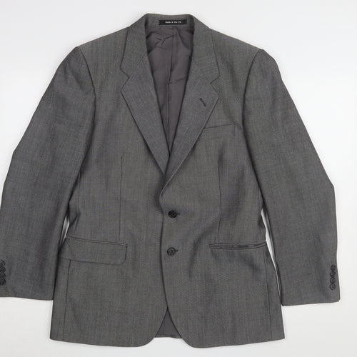 St Michael Men's Grey 38S Suit Jacket