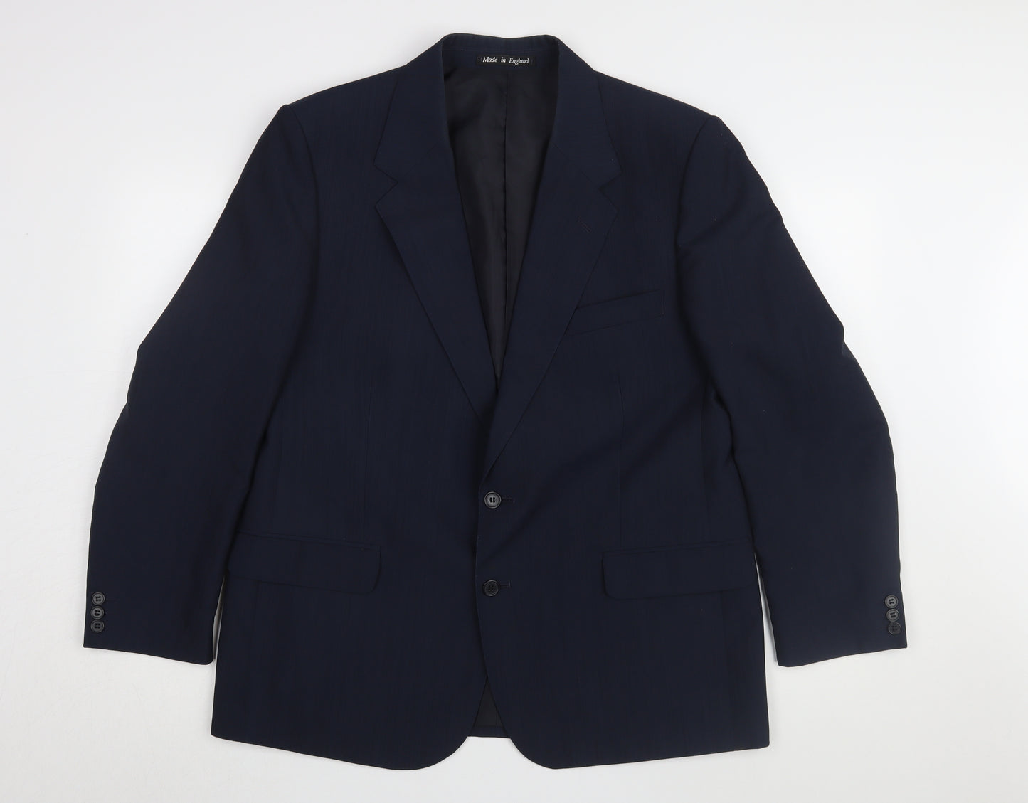 Harbarry of England Men's Blue 44S Blazer