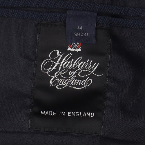 Harbarry of England Men's Blue 44S Blazer
