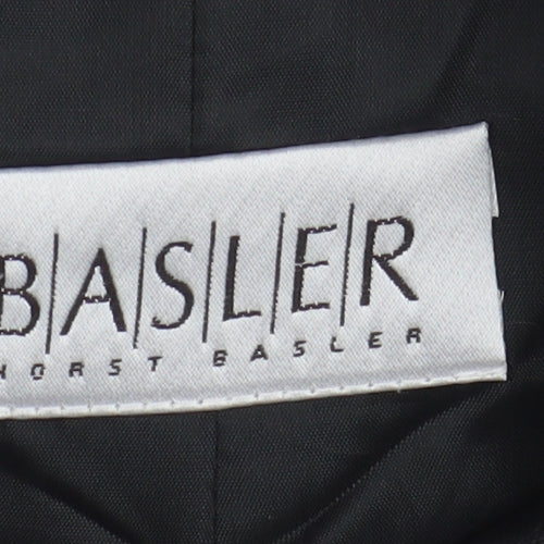 Basler Women's Black Jacket, Size 12, Classic Style