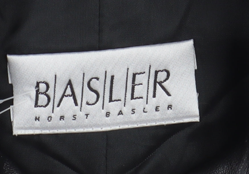 Basler Women's Black Jacket, Size 12, Classic Style