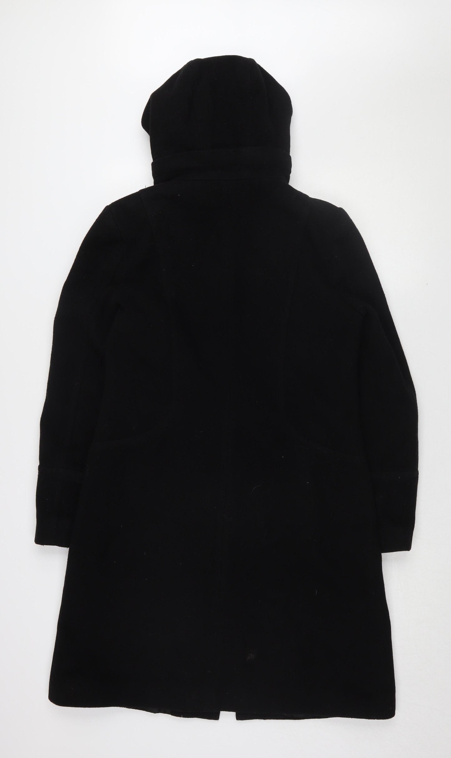 Dorothy Perkins Women's Black Wool Overcoat Size 12