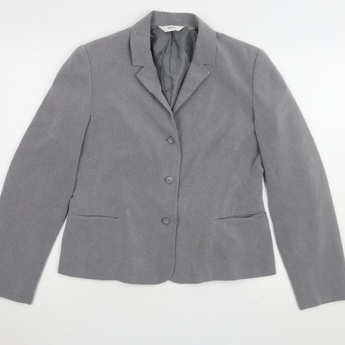 Next Women's Grey Suit Jacket Size 14, Formal Workwear