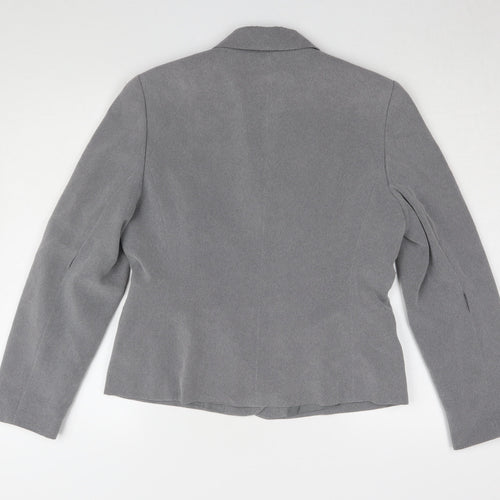 Next Women's Grey Suit Jacket Size 14, Formal Workwear