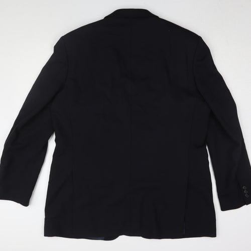 Marks and Spencer Men's Navy Wool Blazer 44L