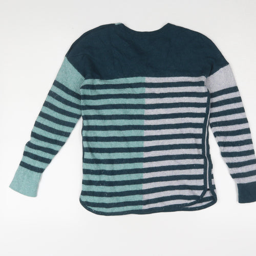White Stuff Women's Multicoloured Striped Pullover, Size 8
