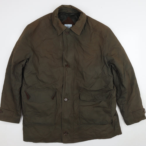 Osborne Men's Green Jacket XL - Button Accents