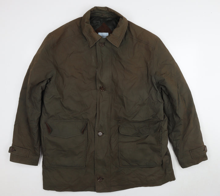 Osborne Men's Green Jacket XL - Button Accents