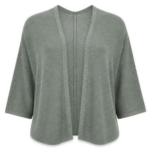 Carina Ricci Women's Green Knit Cardigan, Size L