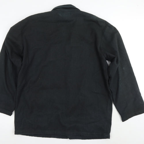 Terra Firma Men's Black Cotton Jacket - Size L