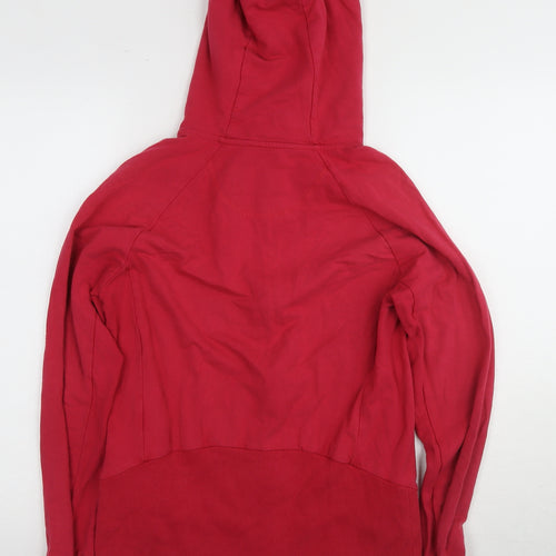 BAM Women's Red Full Zip Hoodie, Size 12, Casual Comfort